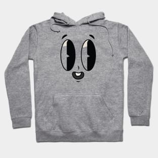 cute cartoon face Hoodie